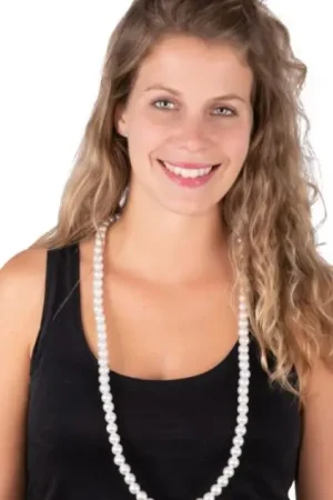 Collier Fausses Perles 78cm Seulement Aujourd'hui
