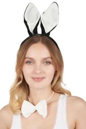 Set de Lapin Noir et Blanc Réduction