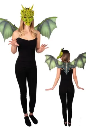 Retour Gratuit Set Dragon Vert