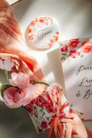 Offre Du Jour Rond de serviette Romantique x 10