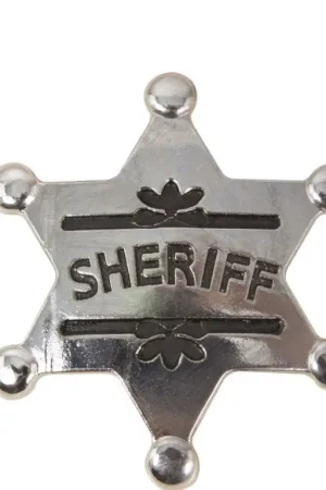 Étoile de Shérif Métal Seulement Aujourd'hui