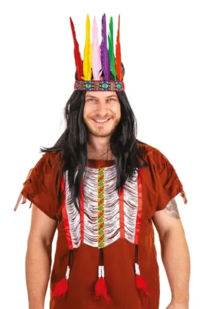 Bandeau Indien 6 Plumes Prix Promo