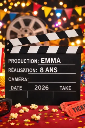 Meilleur Prix Clap de Cinéma 20x18cm