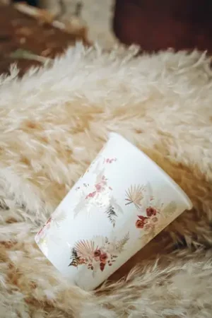 Promotion Saisonnière 8 Gobelets en carton Theme Coachella