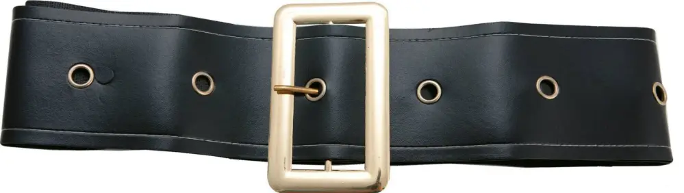 Ceinture Simili Cuir Noir 150 cm Top Vente