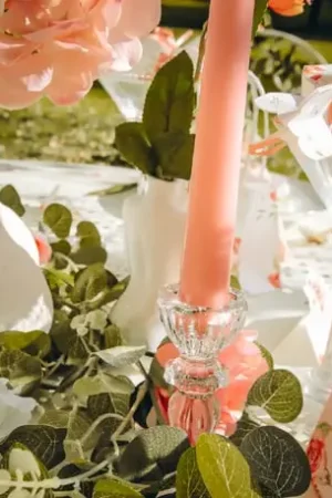 Offre Limitée Bougeoir en verre Luxe Transparent Renaissance