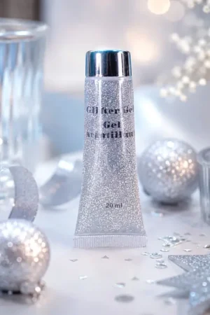 Gel Pailleté Argent 20 ml Satisfait Ou Remboursé