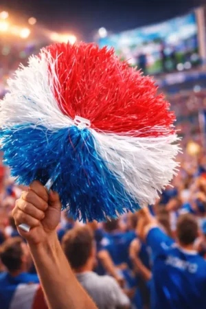 Pompon Bleu Blanc Rouge Prix Choc
