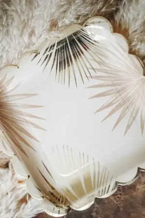 8 Assiettes en carton Theme Exotique Mood Must-Have