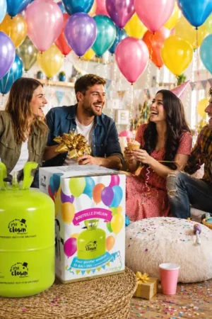 Bouteille d'Hélium Jetable 0.4 m3 (capacité 50 ballons) Produit De Marque