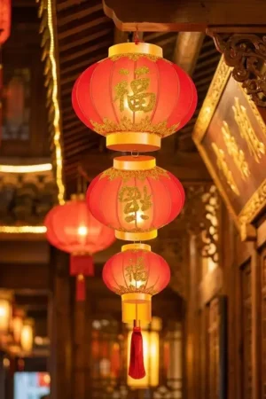 Livraison Express Lanterne à Suspendre Nouvel An Chinois