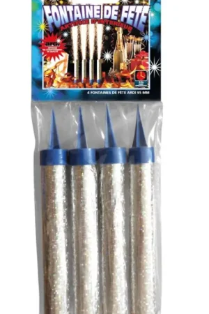 Expédition Rapide Fontaine de Fête 9,5 cm x4pcs