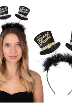 Prix Choc Serre-Tête Chapeaux Bonne Année Couleur Aléatoire