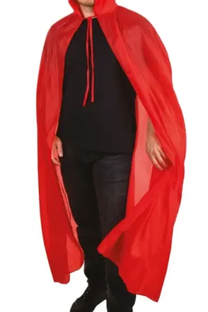 Nouveauté Cape avec Col Rouge 130 cm