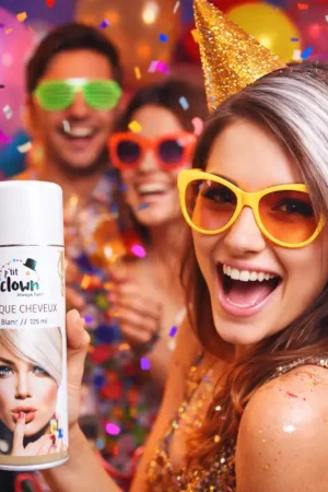 Pas Cher Spray Laque Cheveux Blanc 125 ml