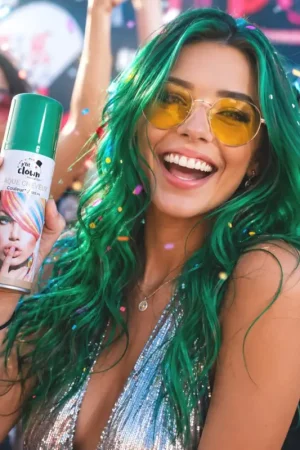 Spray Laque Cheveux Vert 125 ml Prix Bas