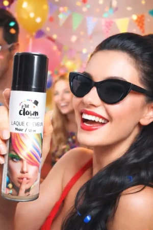 Prix Bas Spray Laque Cheveux Noir 125 ml