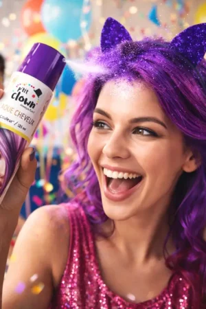 Soldes Spray Laque Cheveux Violet 125 ml