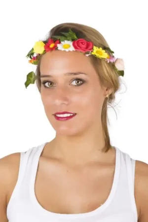 Couronne de Fleurs Multicolore Populaire