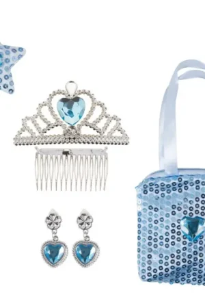 Coffret Accessoires de Princesse Bleu Usine Directe