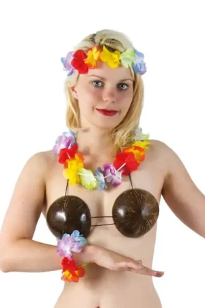 Livraison Express Soutien-Gorge Hawaïen Noix de Coco