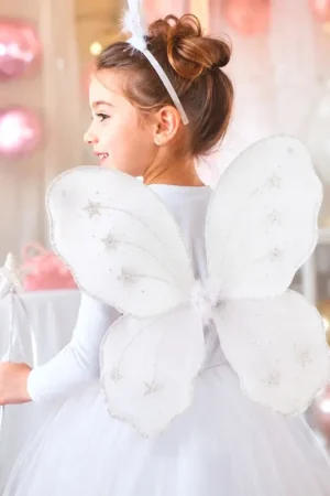Ailes de Papillon Blanc Certifié