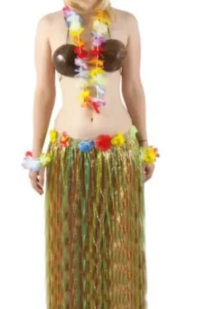 Jupe Hawaïenne Adulte Multicolore 80 cm Offre Exclusive