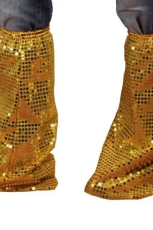 Pattes d'Éléphant à Sequins Or Seulement Aujourd'hui