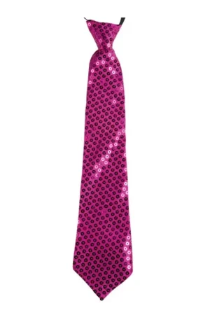 Cravate à Sequins Rose Jusqu'à Épuisement Des Stocks