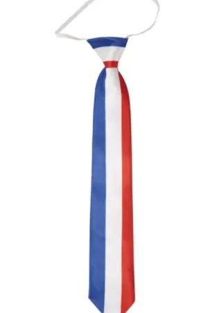 Achetez Aujourd'hui Cravate Supporters Bleu Blanc Rouge