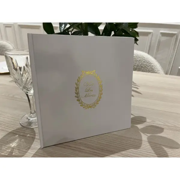 Livre d'or Vive les mariés Or Livraison Express