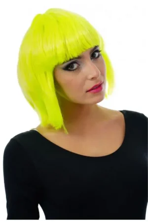 Marque Perruque Carré Fluo Vert