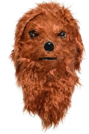 Seulement Aujourd'hui Masque Fourrure Chien Long Poil Bouche Articulée