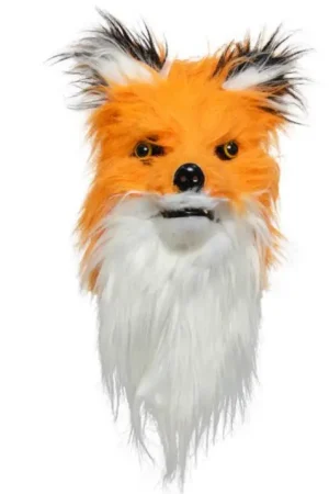 Masque Fourrure Renard Bouche Articulée Dernière Chance