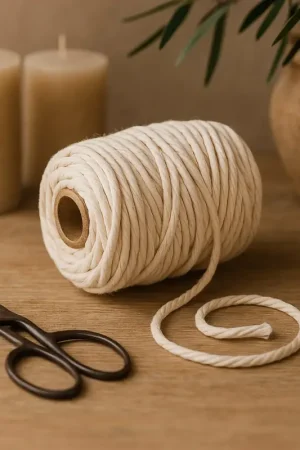 Ficelle coton Ivoire 50 mètres Acheter En Ligne
