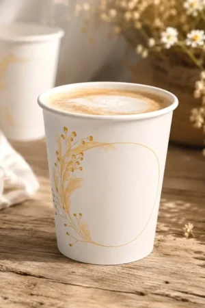 Gobelet en carton Fleurs des champs x 8 pièces Meilleur Prix