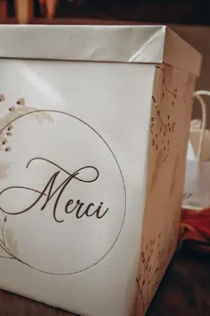 Urne mariage theme Fleurs des champs Dernière Chance