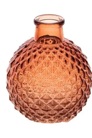 Vase en verre Joséphine Terra Cotta Meilleur Prix