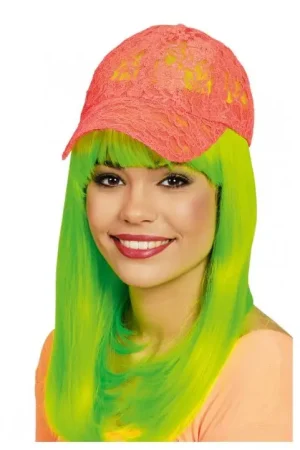 Vente Directe Casquette Baseball Dentelle Orange