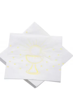 Serviette en papier Calice Or x 20 pièces Retour Gratuit