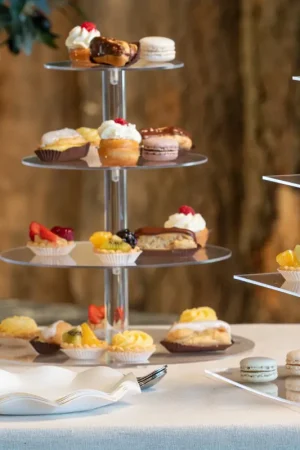 Prix Choc Présentoir à Cocktail en plexi Rond