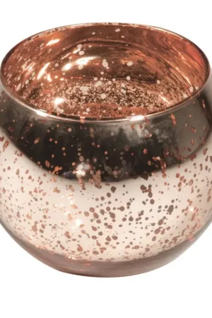 Achetez Aujourd'hui Bougeoir boule métal Rose gold