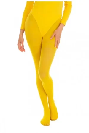 Commander Vite Collant 60 Denier S/M Jaune