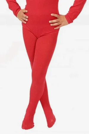Collant 60 Denier 140/152 cm Rouge Prix Cassé
