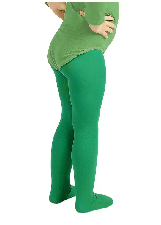 Quantité Limitée Collant 60 Denier 140/152 cm Vert