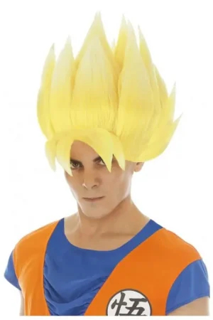 Bon Marché Perruque Goku Super Saiyan