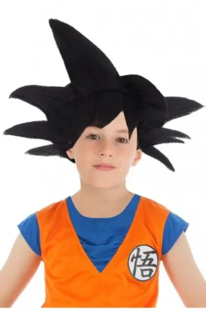 Perruque Goku Enfant Noire Haute Qualité
