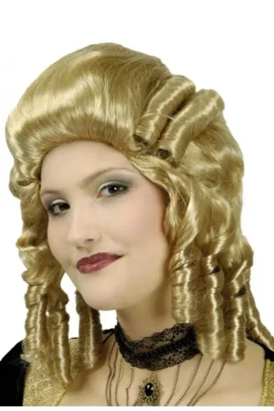 Perruque Louise Baroque Blonde Prix Réduit