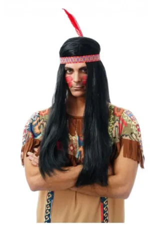 Perruque Indien Homme Noire Achetez Aujourd'hui