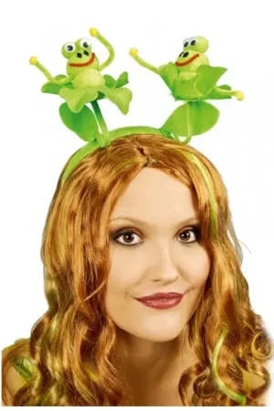 Offre Limitée Serre-Tête Bonheur de Grenouille Vert